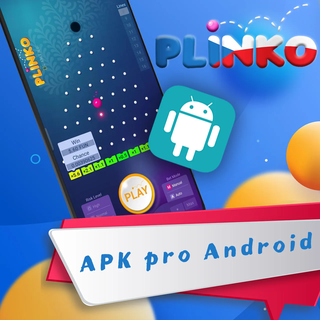 Nainstalujte Plinko na Android